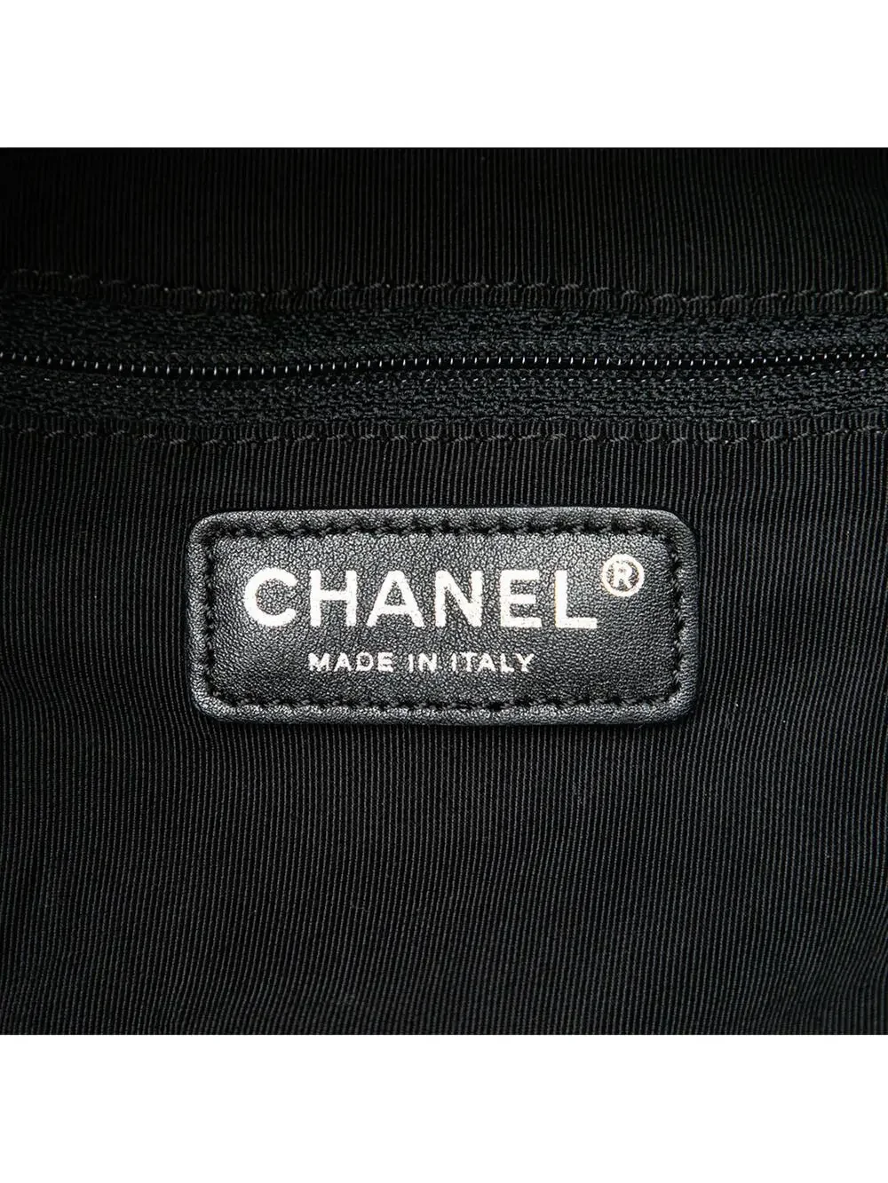 Chanel Striped Canvas Coco Paris #326778C12B